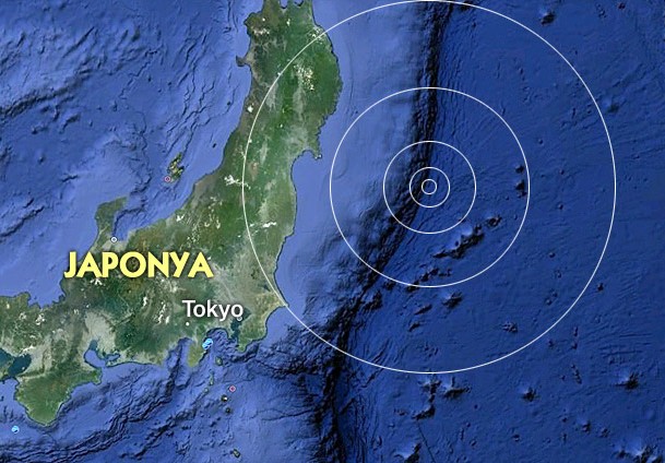 Japonya'da büyük deprem
