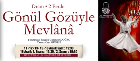 Meram’da “Gönül Gözüyle Mevlana”