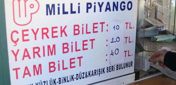 800 tane yılbaşı bileti çaldı