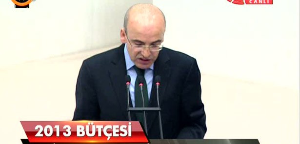 Şimşek 2013 büyüme rakamını açıkladı
