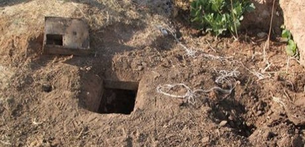 Terör örgütüne ait sığınak imha edildi