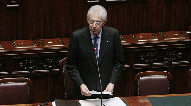 Monti piyasaları yatıştırma çabasında