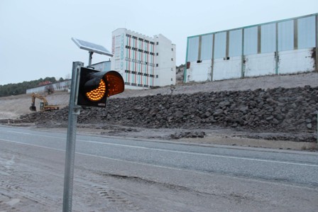 Beyşehir Karayolu'nda heyelan
