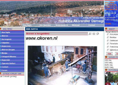 Akören'in web sitesi faaliyete