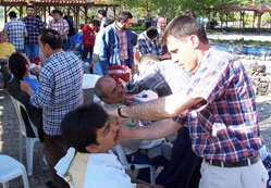 Seydişehir uzayan sakallarını kesti