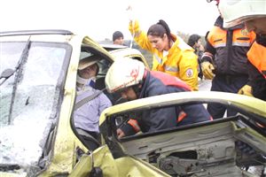 Ayağı için sağlık ekiplerine yalvardı