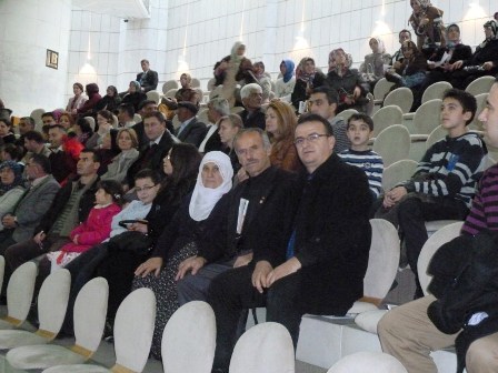 Şehit aileleri semada buluştu