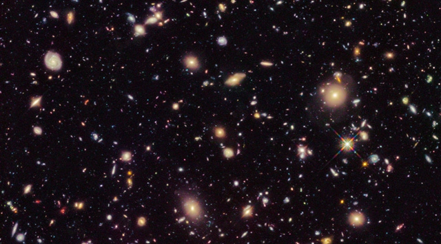 Evrenin bebeklik hali görüntülendi