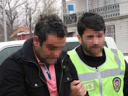 Çaldığı balıkları internette satarken yakalandı