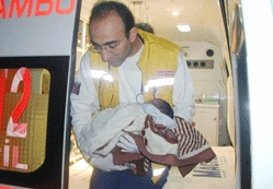 9 aylık bebek zehirlendi