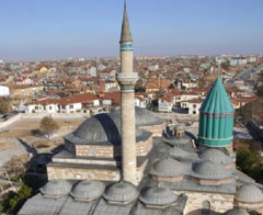 Mevlana Müzesi'nde turist patlaması