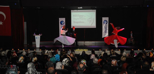 Samsun'da Mevlana coşkusu yaşandı
