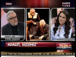 Rutkay Aziz'den Ergenekon sanıklarına destek