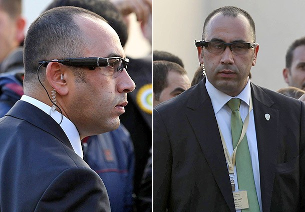 Gül'ün korumasında ''kameralı gözlük''