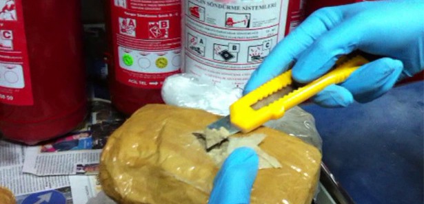 Kocaeli'nde 153 kilogram eroin ele geçirildi