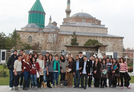 Nevşehir'den Konya'ya eğitim gezisi