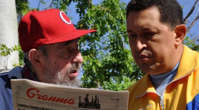 Castro, Chavez'i ziyaret etti