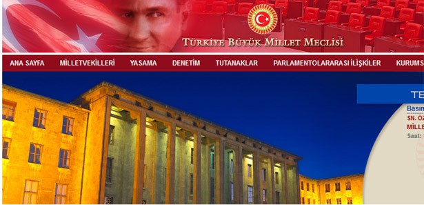 Mevzuatlar, Meclis'in internet sitesine girdi