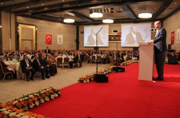 Erdoğan Konya teşkilatıyla buluştu