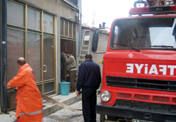 Beyşehir'de yangın paniği