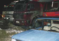 Konya-Antalya yolu kapandı