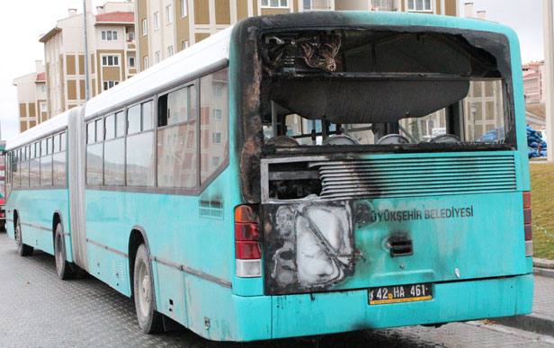Konya'da korkutan yangın