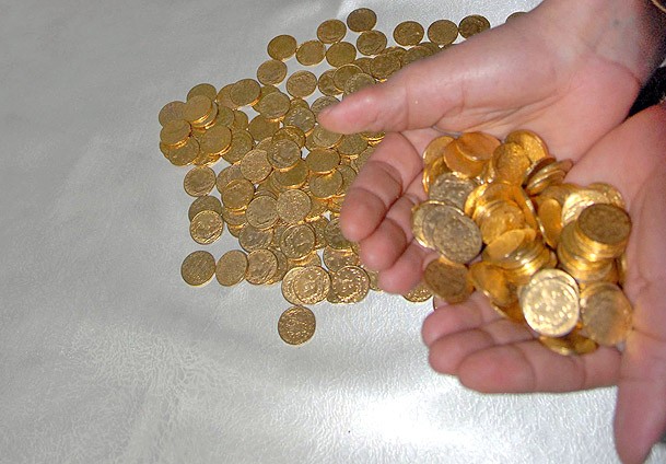 Garajından servet çıktı