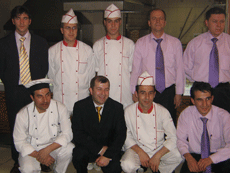 Deniz Yıldızından basına yemek