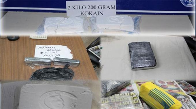 Kilis'te uyuşturucu operasyonu