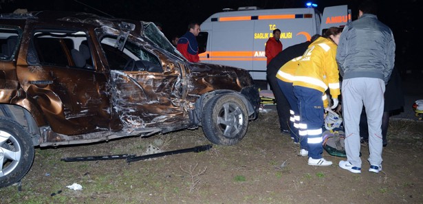 Manisa'da trafik kazası: 10 yaralı