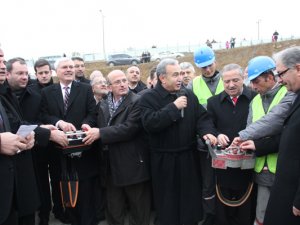 Şeyh Edebali Camii’nin temel atma törenine yoğun ilgi