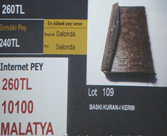 600 TL'ye satıldı