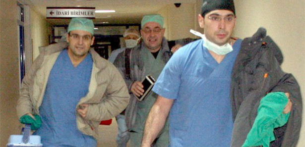 Hale öğretmenin organları yola çıktı
