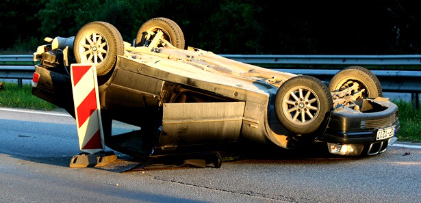 Konya'da otomobil devrildi: 1 yaralı