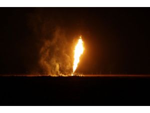 Petrol Boru Hattında Yangın