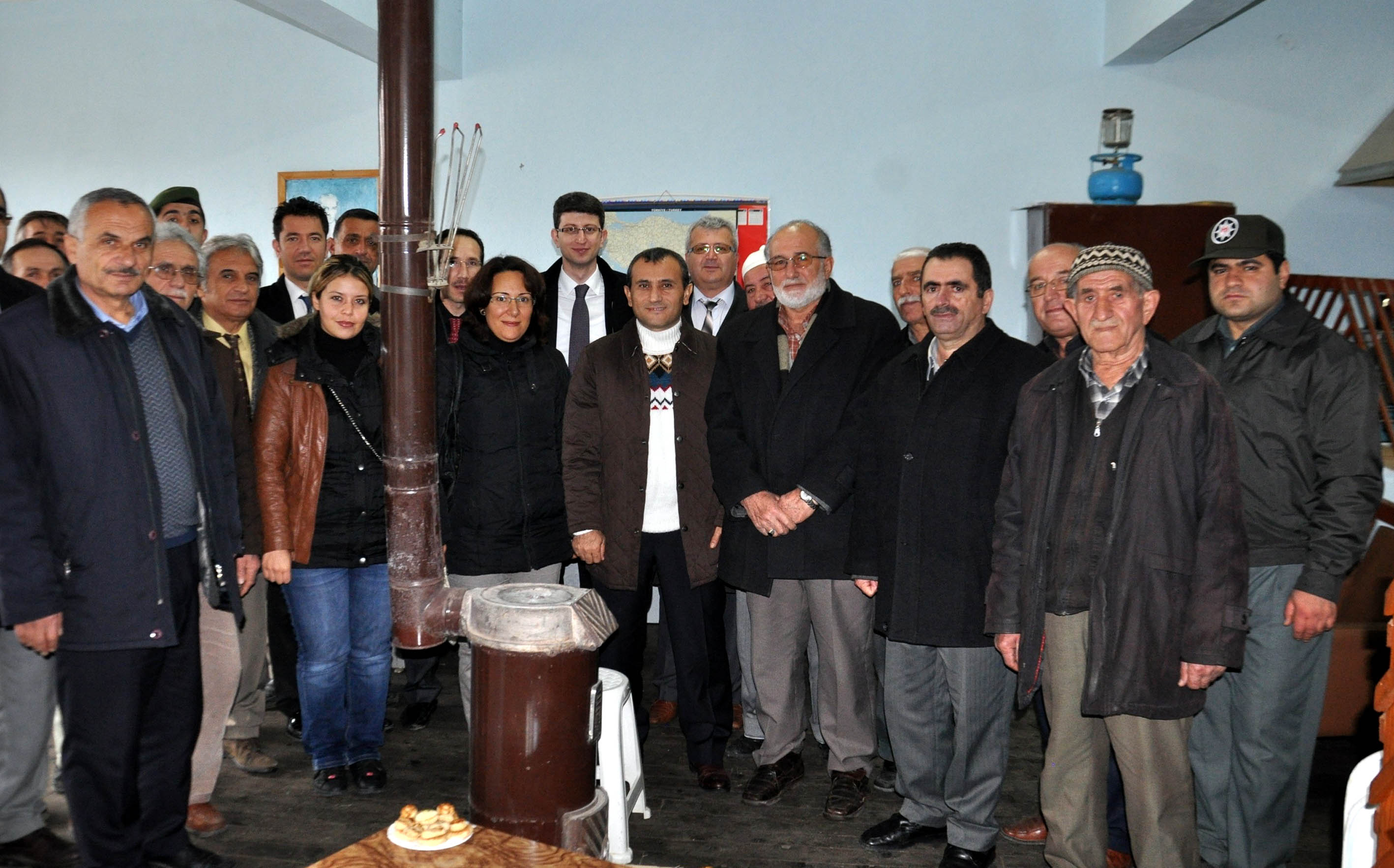 Sonel köylerde incelemelerde bulundu