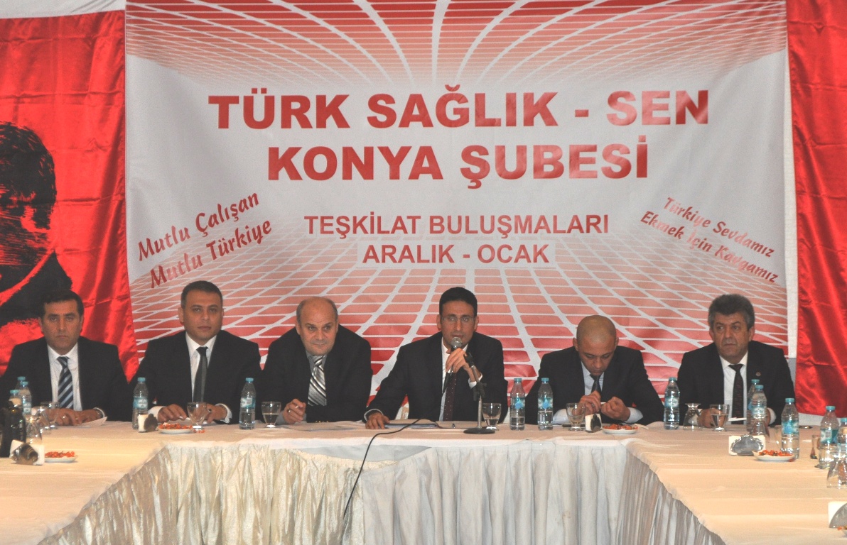 Sağlık çalışanlarının sorunları konuşuldu