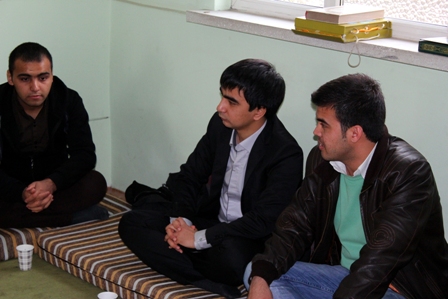 Afganistanlı heyet öğrencilerle buluştu