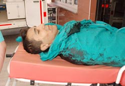 Asansör halatı koptu