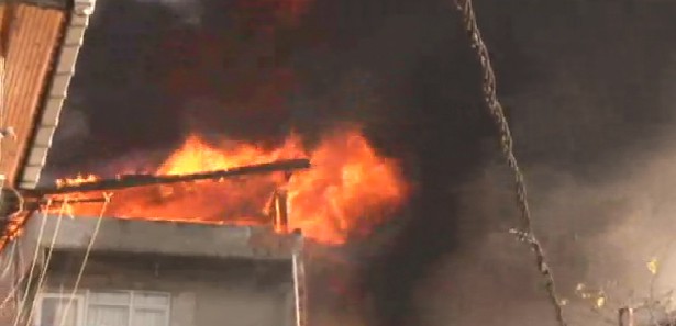 Seydişehir'de köy camisinde yangın