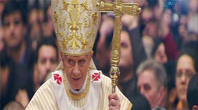 Vatikan Noeli kutladı