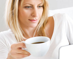 Kahve içerken sakın alışveriş yapmayın