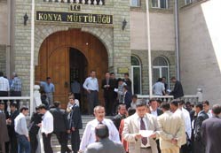Müftülükte sınav heyecanı yaşandı