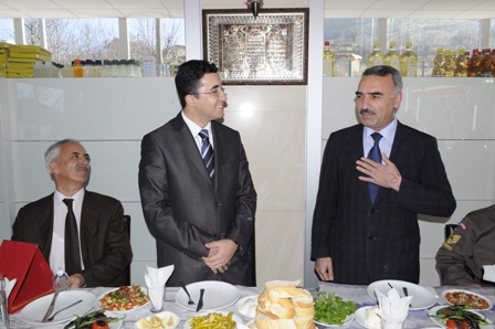 Demiröz'e veda yemeği