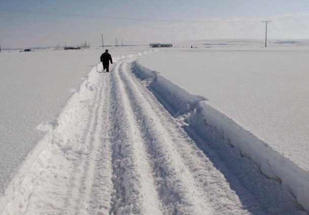 Doğu'da Sibirya soğukları