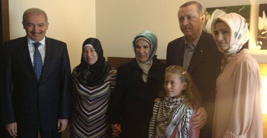 'Cesur kız' Erdoğan'la kahvaltı yaptı