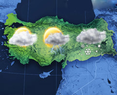 İşte yeni yılda hava durumu