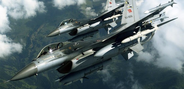 F-16'lar PKK kamplarını bombaladı