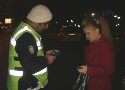 Konya'da yılın ilk trafik cezası, alkollü sürücüye kesildi