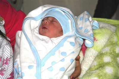 Konya'da yeni yılın ilk bebeği